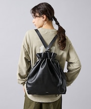 【YArKA/ヤーカ】drawstring shoulder & backpac