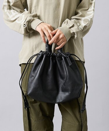 【ARUTEMIKA /アルテミカ】ナカワタハンドルキンチャクバッグ ARM-3