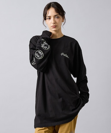 【POLER/ポーラー】GATOR LONG SLEEVE T-SHIRTS/ロ