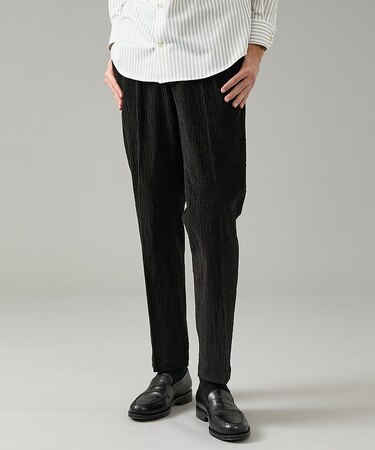 【セットアップ対応】シャーリング コーデュロイ イージースラックス