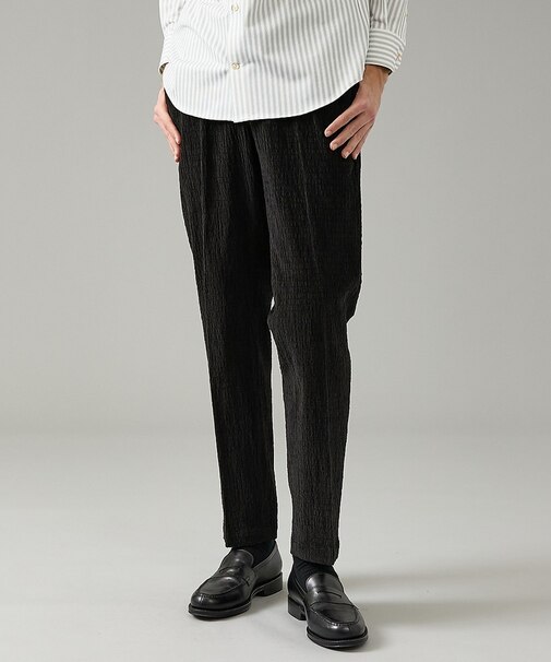 【セットアップ対応】シャーリング コーデュロイ イージースラックス