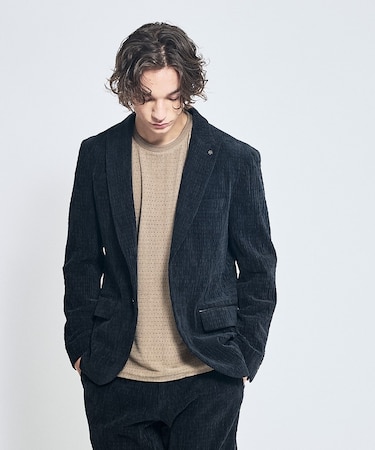 【セットアップ対応】シャーリング コーデュロイ ジャケット