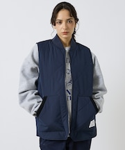 【POLER / ポーラー】 DIAMOND QUILTED VEST / ダイ