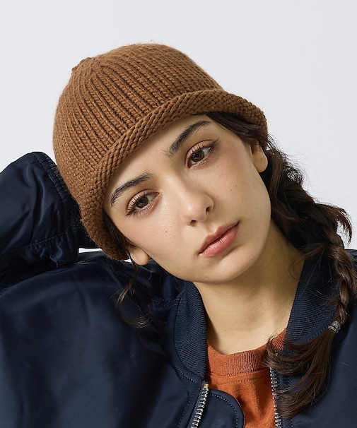 【POLER / ポーラー】ROLL UP BEANIE / ロールアップビーニ