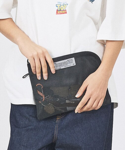 【WEEKEND(ER)/ウィークエンダー】PVC　MESH FLATCASE/