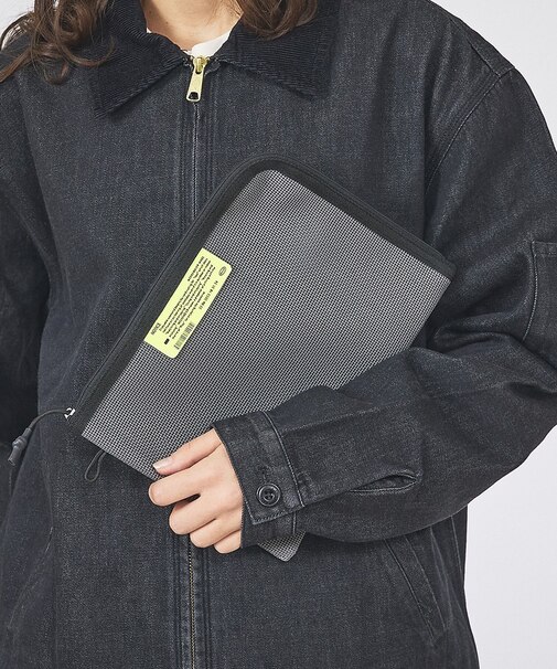 【WEEKEND(ER)/ウィークエンダー】PVC　MESH FLATCASE/