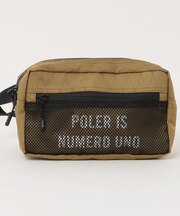 【POLER / ポーラー】 X-CLOTH POUCH L / X-CLOTH