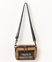 【POLER / ポーラー】 X-CLOTH MINI SHOULDER / X