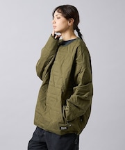 【POLER/ポーラー】CYCLOPS QUILTED CREW/キルティング/