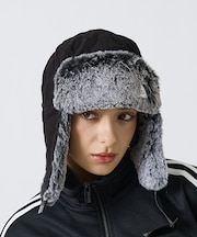 【POLER / ポーラー】MILITARY FUR VISOR CAP / ミ