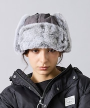 【POLER / ポーラー】MILITARY FUR VISOR CAP / ミ