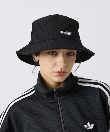 【POLER / ポーラー】WOOL BUCKET HAT / ウールバケットハ