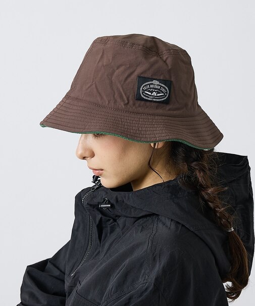 【POLER / ポーラー】REV BUCKET HAT / リバーシブルバケッ