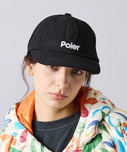 【POLER / ポーラー】WOOL EMB BASEBALL CAP / ウー