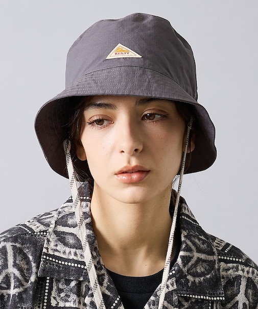 【KELTY/ケルティー】/ワンポイント　紐付き配色バケットハット / アドベン