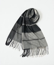 【カシミヤ100％】チェック柄 マフラー 60×160