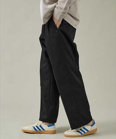 2タック チノワイドパンツ / イージーパンツ【追加生産】