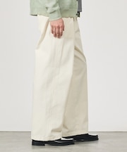 2タック チノワイドパンツ / イージーパンツ【追加生産】