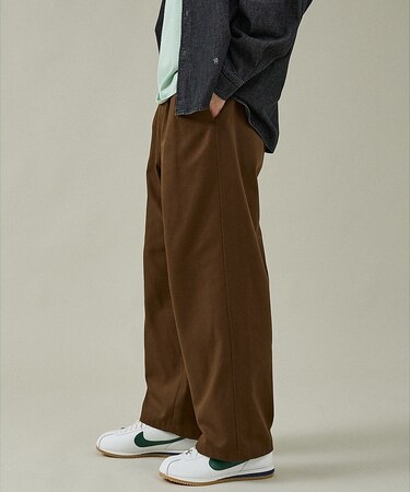 2タック チノワイドパンツ / イージーパンツ【追加生産】