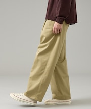 2タック チノワイドパンツ / イージーパンツ【追加生産】