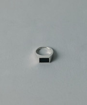 【UNISEX】SIGNET RECTANGLE RING / シグネットレクタ