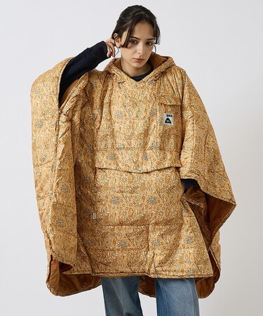 【POLER/ポーラー】REVERSIBLE PONCHO/アウトドア/ユニセッ