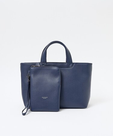 【ABAHOUSE　les essentiels】定番ミニトートバッグ / スプ