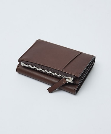 【ABAHOUSE les essentiels】　　定番3つ折り財布 / コン