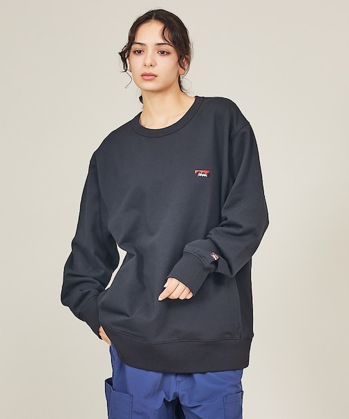 【NANGA /ナンガ】ミニロゴ刺繍スウェット/ユニセックス