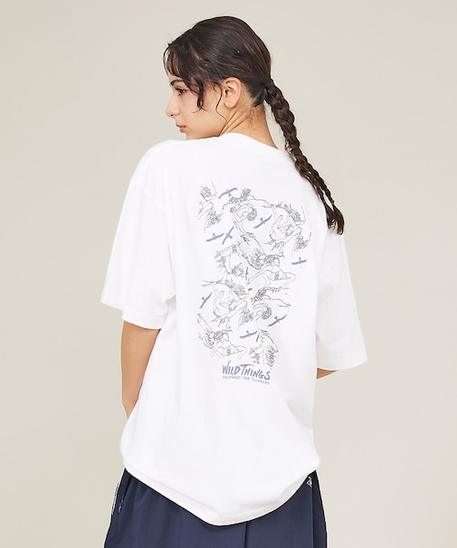 【WILDTHINGS / ワイルドシングス】80'S CLIMBER TEE