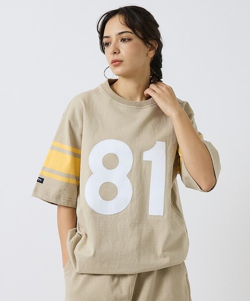 【BARBARIAN / バーバリアン】Crewneck Short ナンバリン