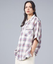 【PENDLETON / ペンドルトン】オープンカラー チェック 半袖シャツ/