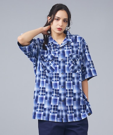【PENDLETON / ペンドルトン】オープンカラー チェック 半袖シャツ/