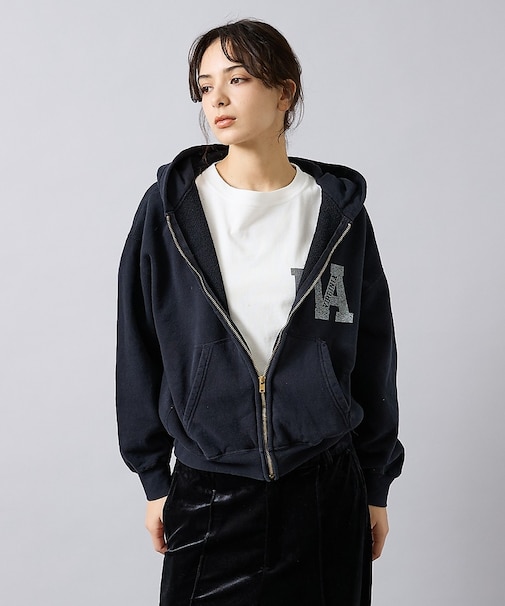 【REMI RELIEF / レミ レリーフ】  SP加工 3飛び裏毛 ZIPパ