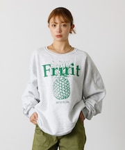 【FRUIT OF THE LOOM】PRINT SWEAT3/ユニセックス【W