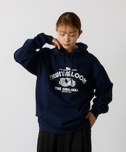【FRUIT OF THE LOOM】PRINT HOOD5/ロゴプリント/フー