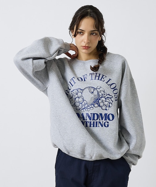 【MOANDMO CLOHING × FRUIT OF THE LOOM】CRE