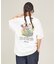 【NANGA / ナンガ】Back Flower Print T-Shirt /