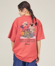 【NANGA / ナンガ】Back Flower Print T-Shirt /
