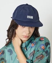 【POLER / ポーラー】ファリーフォント ナイロン 6パネル キャップ /