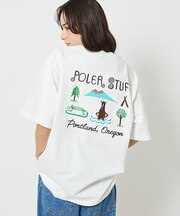 【POLeR/ポーラー】TOURIST T shirt / スーベニア / Tシ