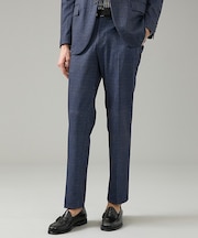 【セットアップ対応】チェック柄 ライトポンチ イージースラックス / ストレッチ