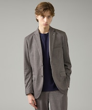 【セットアップ対応】チェック柄 ライトポンチ ジャケット / FLEX JACK