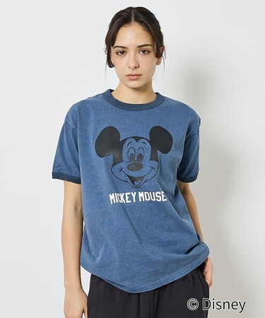【JOHNBULL/ジョンブル】MICKEY MOUSE RINGER T/ミッ