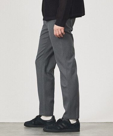 カルゼストレッチ ノータック イージーパンツ / スリムテーパード