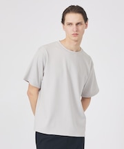 ヘリンボーン ジャガード 半袖Tシャツ