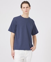 ヘリンボーン ジャガード 半袖Tシャツ