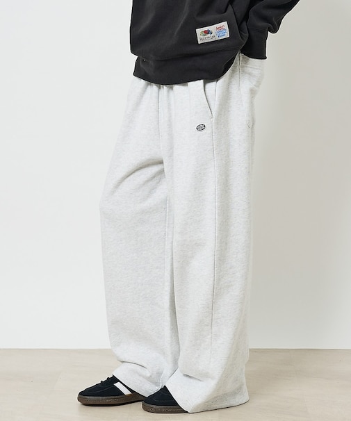 【DISCUS/ディスカス】ユニセックス裏毛スウェットワイドパンツ/