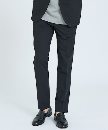 【SMART CLOSET】接触冷感 カットメッシュ スラックス / セットアッ