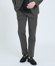 【SMART CLOSET】接触冷感 カットメッシュ スラックス / セットアッ